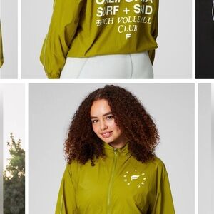 Fabletics malibu surf club Windbreaker Jacket